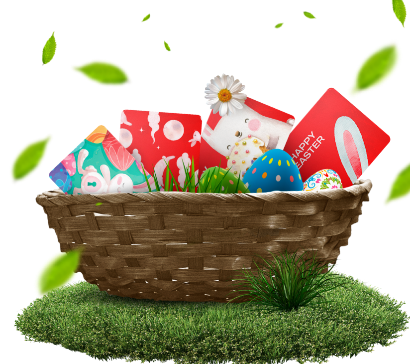 Easter gift cards
